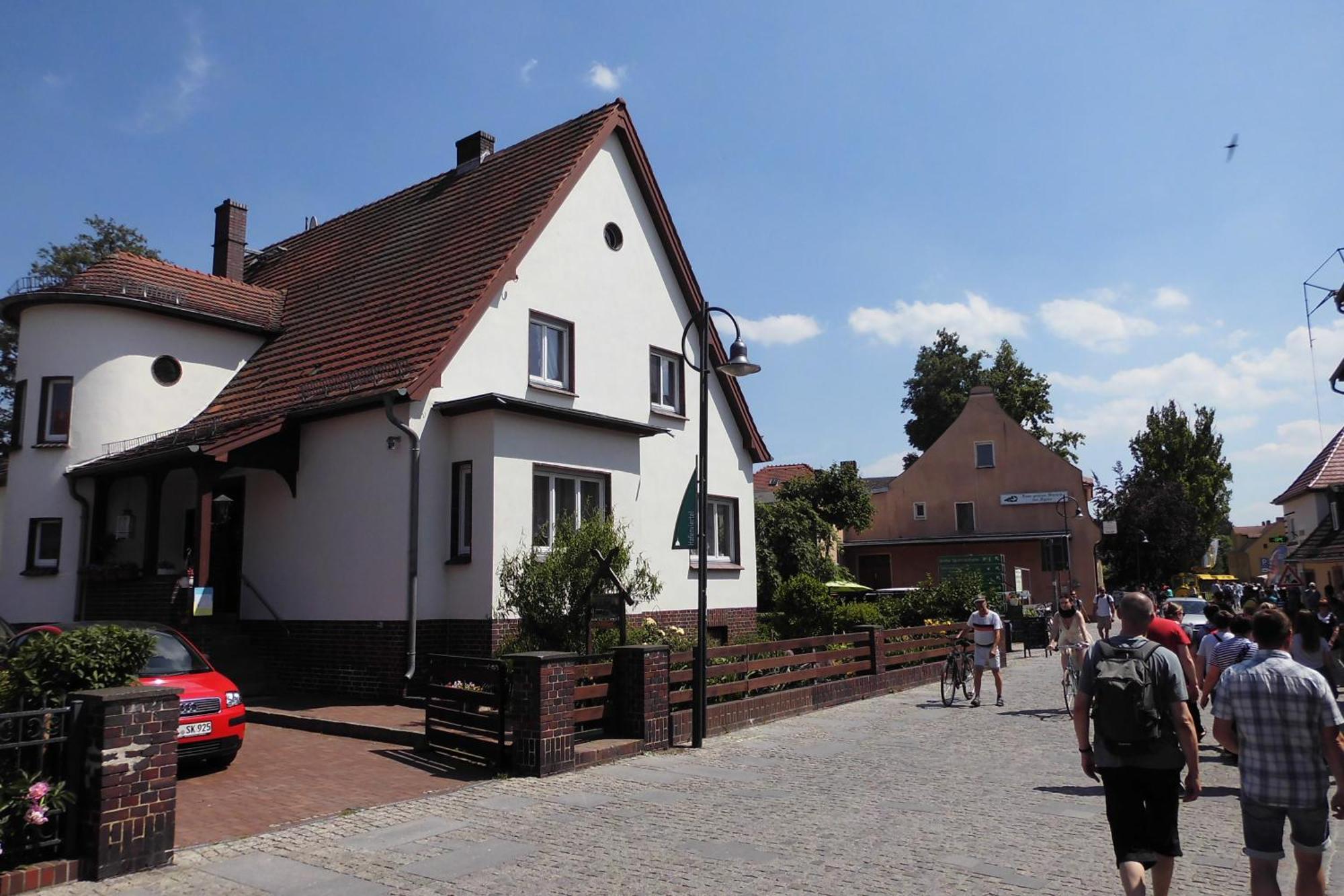 Ferienwohnung Am Hafen Lübbenau Exteriör bild